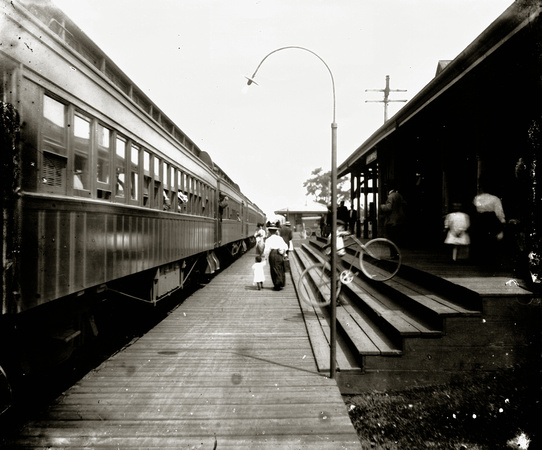 East Hampton Train Station, late 19th century